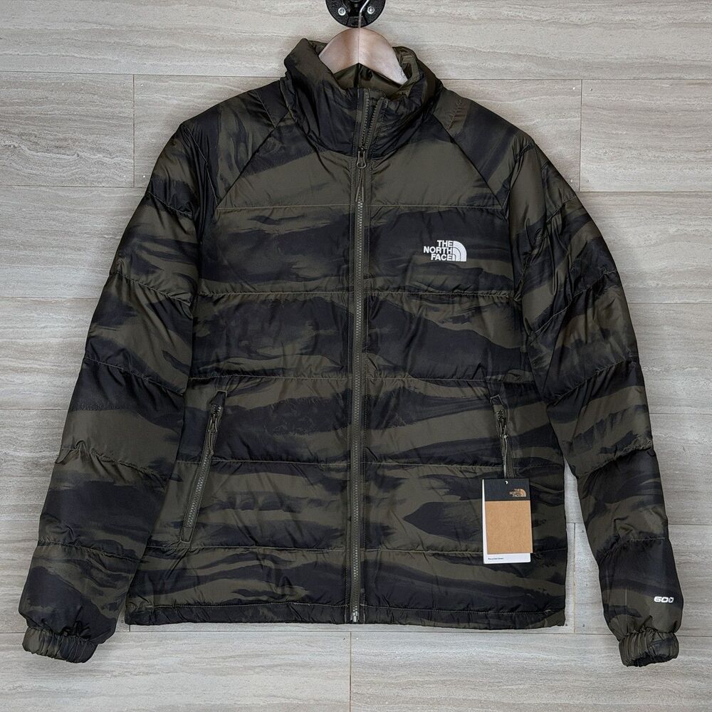 The North Face Hydrenalite 600 Down Jacket Taupe Green Mens Large NWT Reg Fit